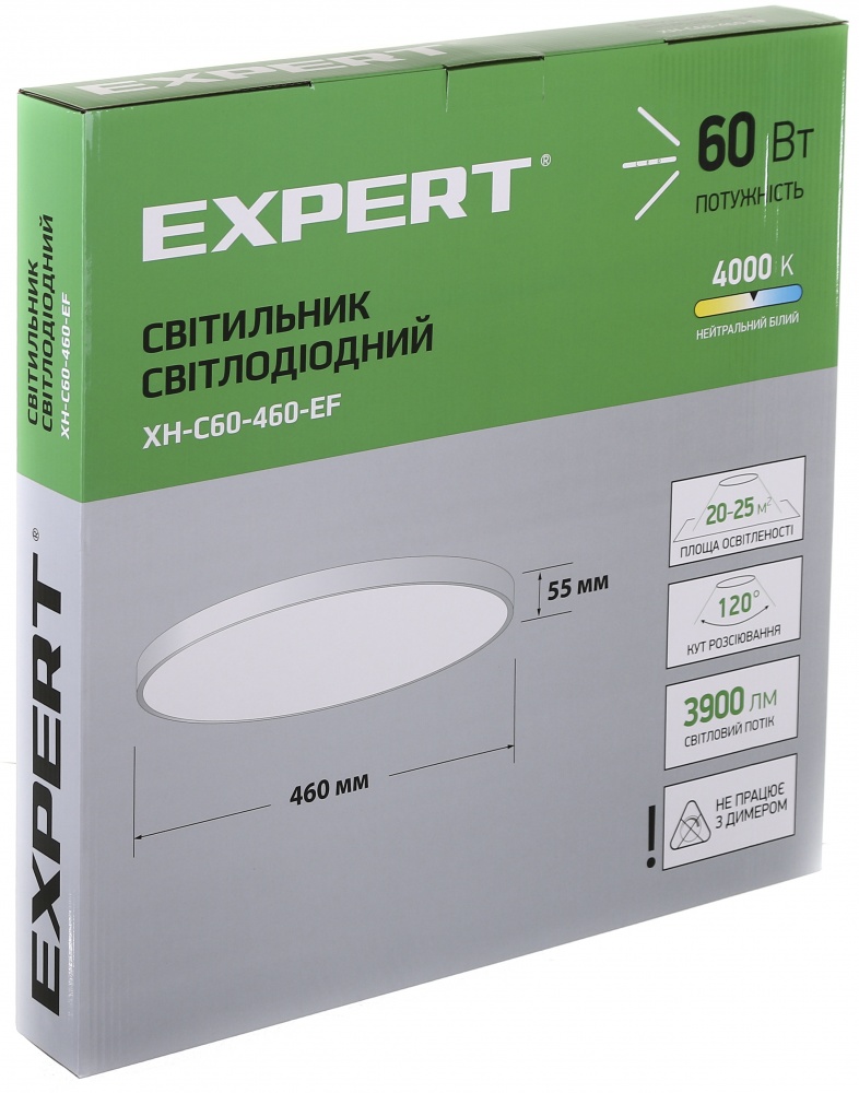 Світильник світлодіодний Expert XH-C60-460-EF 60 Вт білий 4000 К