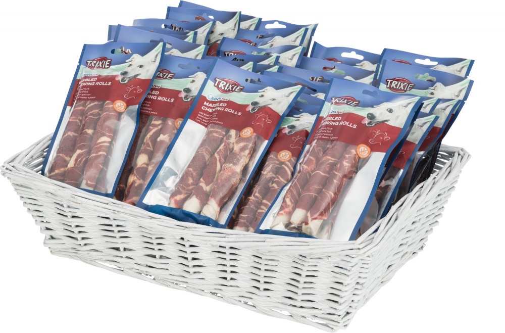 Лакомство Trixie для собак косточка для чистки зубов Denta Fun говядина 17 см 140 г 3 шт.