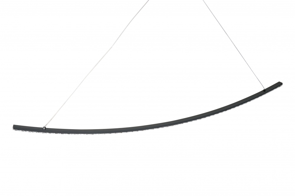 Люстра підвісна Berger 1x25 Вт LED-модуль чорний 7020-PL-25 Black