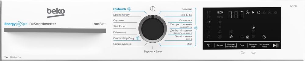 Пральна машина Beko BM3WFSU47215WB