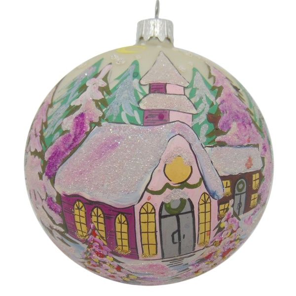 Шар новогодний d100 6616 