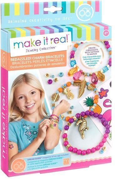Набор Make it Real для создания шарм-браслетов Графические Джунгли MR1201