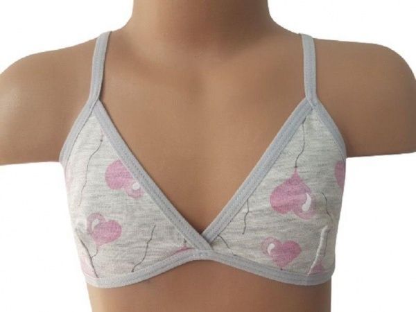 Лиф Bibo для девочки р.164 серый 92129 