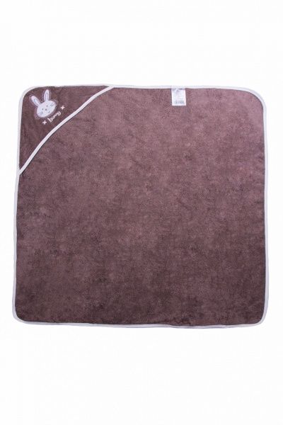 Рушник-куточок Luna Kids Banny 90х90 см бежевий 