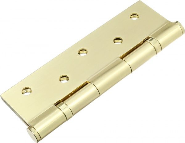 Петля универсальная Fuxia 125x31x3 мм матовая латунь 2 шт