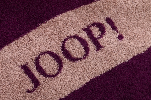 Рушник махровий Doubleface 80x150 см сливовий Cawo 