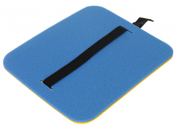 Коврик-сидушка Ланор Спорт 300х350х8 мм желто-синий