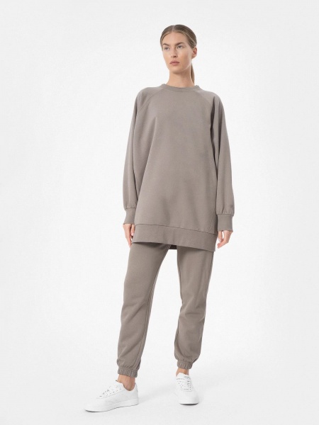 Свитшот 4F WOSWEATSHIRT BLD030 H4Z22-BLD030-26S р. XS светло-серый