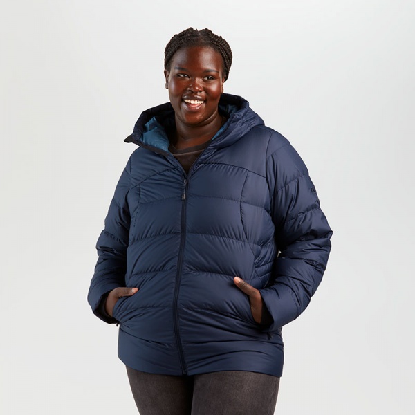 Куртка Outdoor Research WOMEN'S COLDFRONT DOWN HOODIE 283202-1289 р.L синий