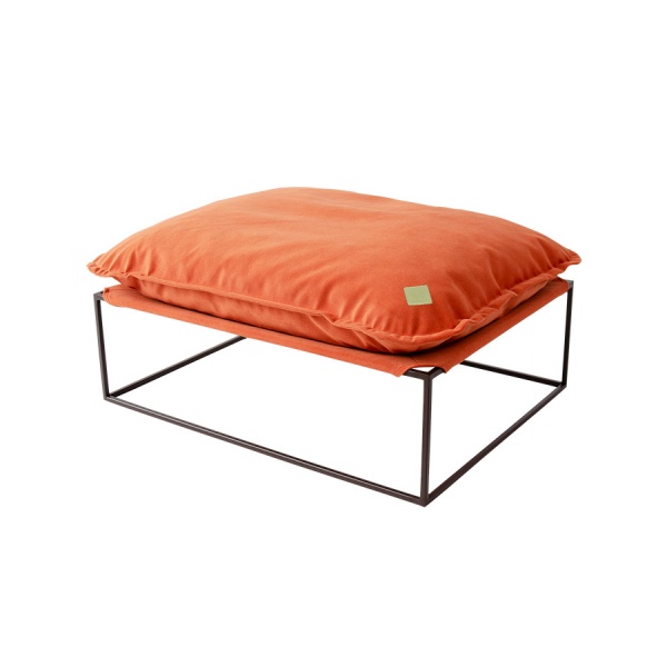 Лежак 10 центів для Джека Клочан М терракотовый 65х50х30 см