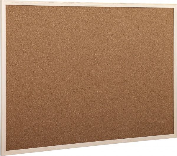 Доска пробковая Nota Bene 60х90 см с деревяной рамкой 