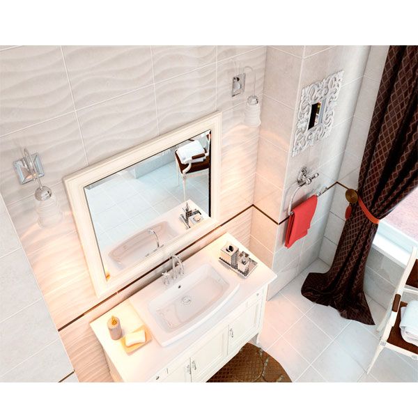 Плитка Cersanit Creamy Fantasy сірий 330х330 мм