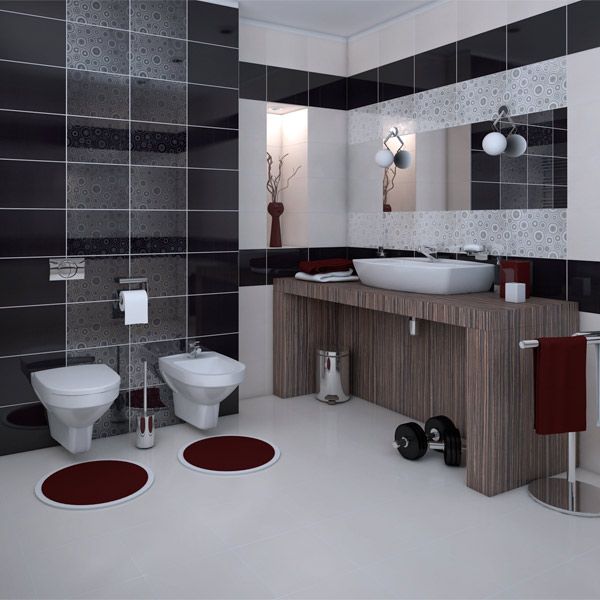 Плитка Сersanit Synthia 250х350 мм блек