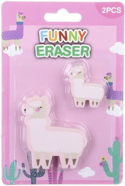 Набор резинок для карандашей ID180830 (2 шт.) Лама Ningbo Johnshen Stationery Co. Ltd