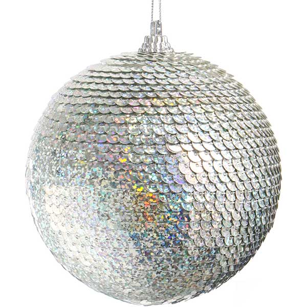 Шарик новогодний Диско SDA94380S 80 мм
