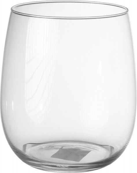 Ваза стеклянная прозрачная Классик 18х15.5 см Wrzesniak Glassworks