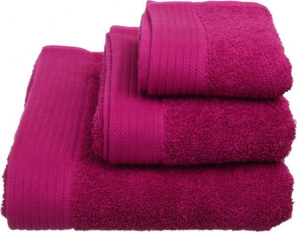 Полотенце махровое ОЕ 33x70 см бордовый UP! (Underprice) 