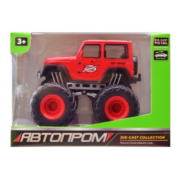 Автомодель Автопром 4 кольори в асортименті 1:50 7408
