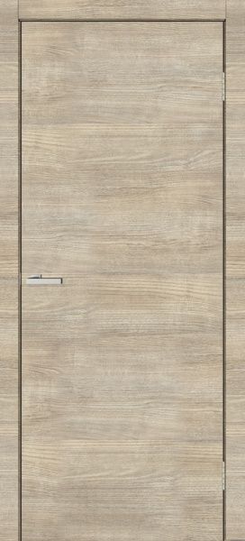Дверное полотно ОМиС L глухое (гладкое) ПГ 600 мм дуб родос 