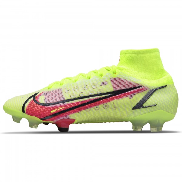 Бутси Nike SUPERFLY 8 ELITE FG CV0958-760 р.US 7,5 різнокольоровий