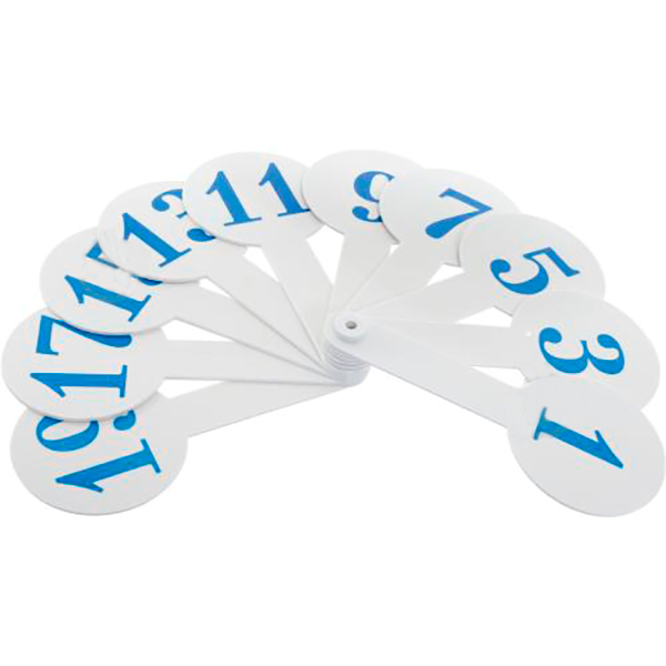 Віяло з цифрами 59238