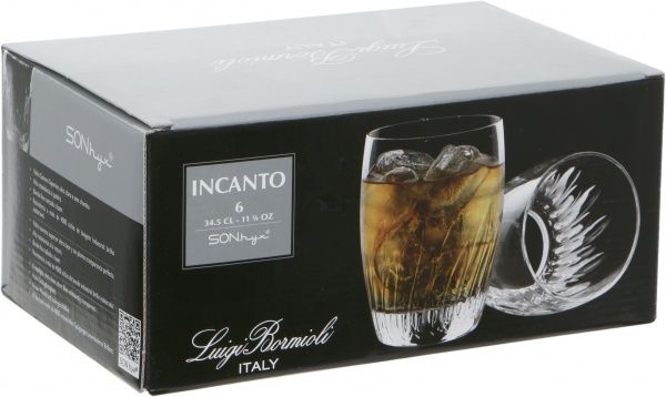 Набор стаканов Incanto 345 мл 6 шт. Luigi Bormioli