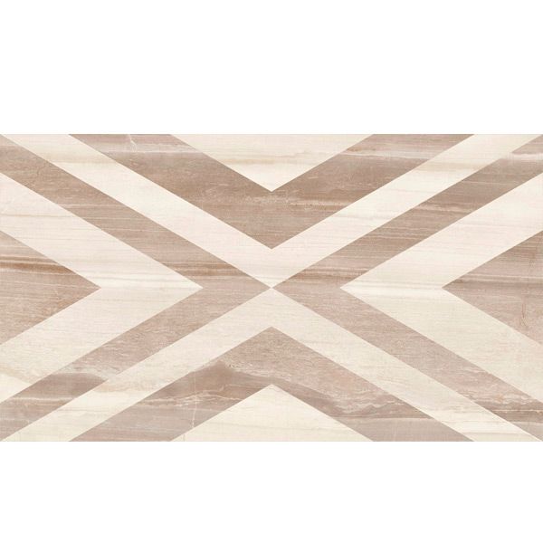 Декор Golden Tile Savoy rhombus 401421 300х600 мм бежевий