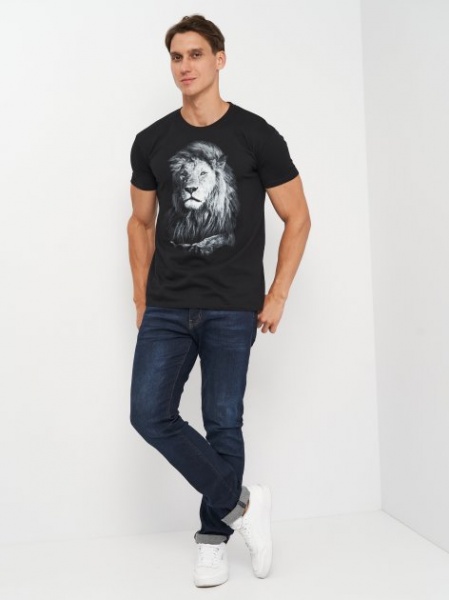 Футболка Sol's IMPERIAL 190 THE LION KING (11935280) 11500309/102XL р.XL чорний