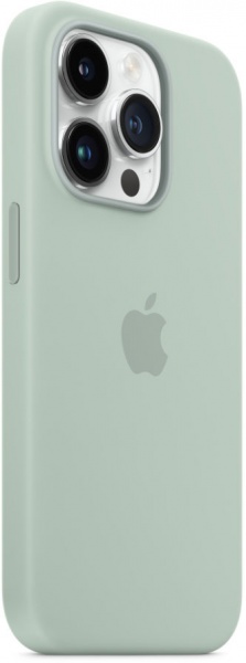 Чохол Apple Silicone Case with MagSafe для iPhone 14 Pro succulent(MPTL3ZE/A)