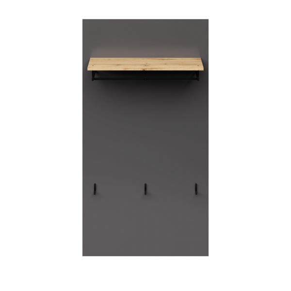 Вешалка для одежды SOKME Nitro графит серый 