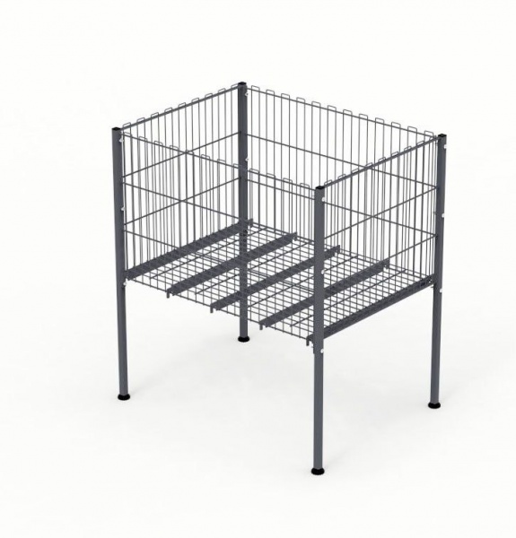 Сітка торгівельна 600х800 7024 Темно-сіра 