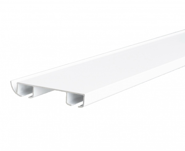 Карниз АЛЮТЕРРА 2-й БР-20 люкс двойной 300 см белый 