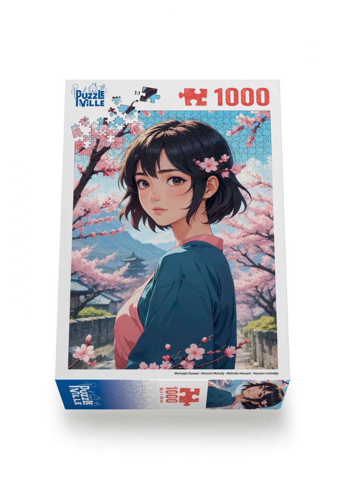Пазл PUZZLEVILLE Мелодия Ханами 1000 элементов PZL1000_9