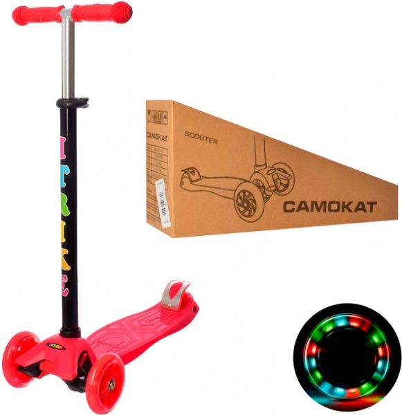 Самокат iTrike Maxi JR 3-003-R (JR 3-003) червоний 