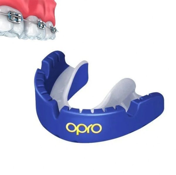 Капа Opro Gold Braces р. универсальный 