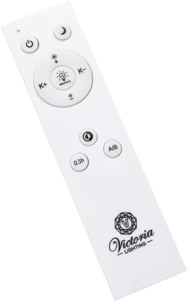 Люстра потолочная Victoria Lighting черный с белым Foxy/PL5 