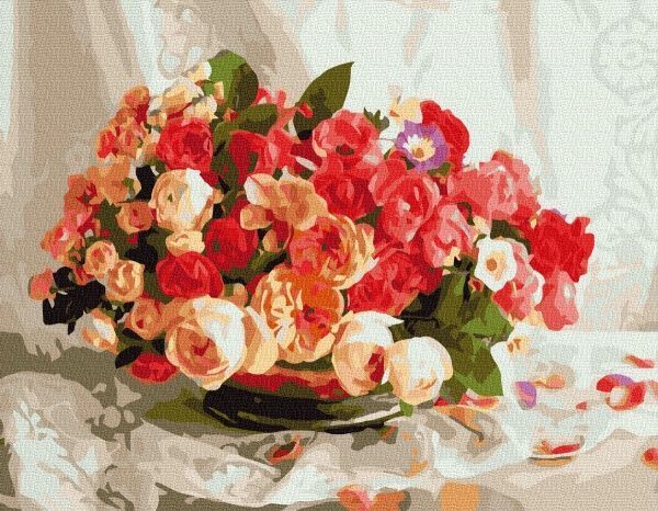 Картина за номерами Пишний букет 