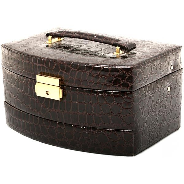 Сундук для украшений Коричневый 22x15.5x12.5 см