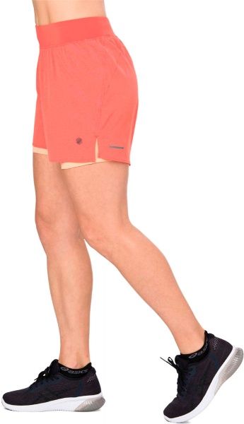 Шорти Asics 2-N-1 5.5IN SHORT 154557-6051 р. XS кораловий