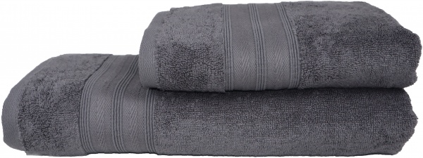 Полотенце махровое Yoruk 70x140 см серый La Nuit 