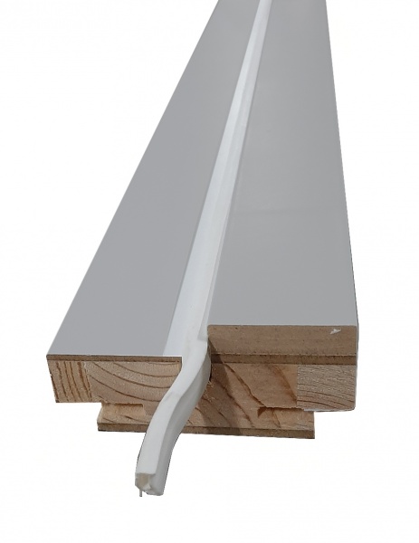 Дверная коробка телескопическая Terminus 2100х80 мм серый