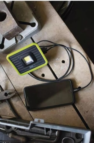 Фонарь прожекторный Emos P4539 LED 1000Lm Li-Ion черно-зеленый