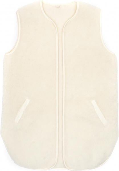 Жилет Flokati Pearl р. M/L екрю