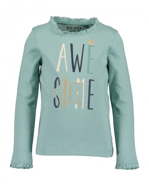 Реглан для дівчинки Blue Seven Блискітка р.110 льодовик 750731 X* 