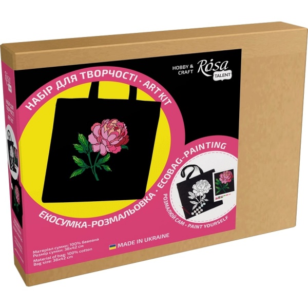 Набор для росписи Нежный пион Rosa Talent 