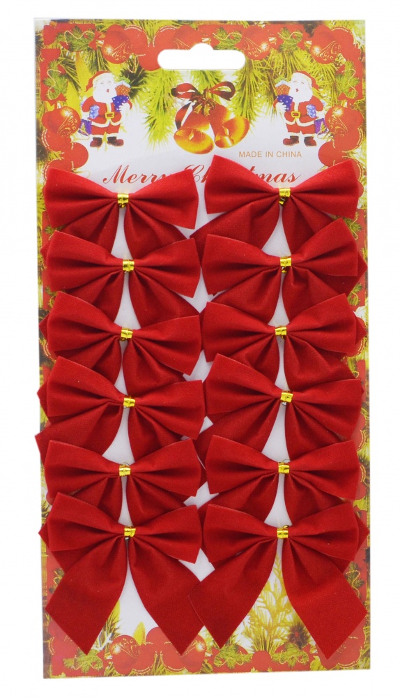 Набір новорічного декору Китай бантики