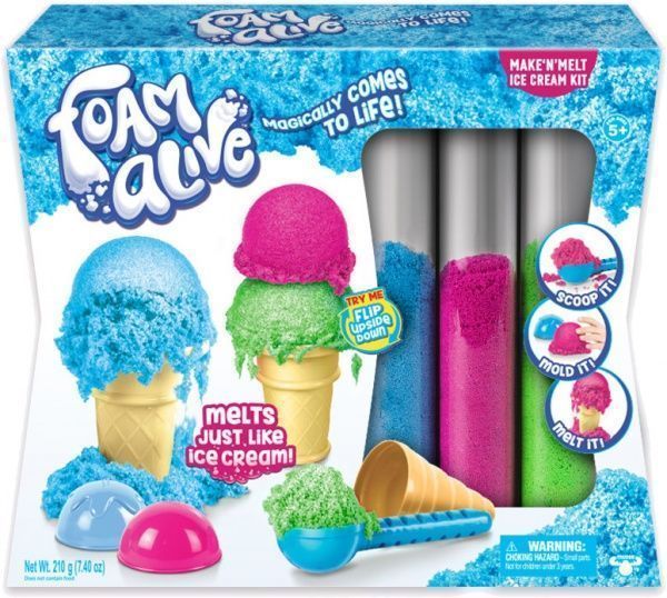 Набор для лепки Foam alive Воздушная пена Мороженое 5907