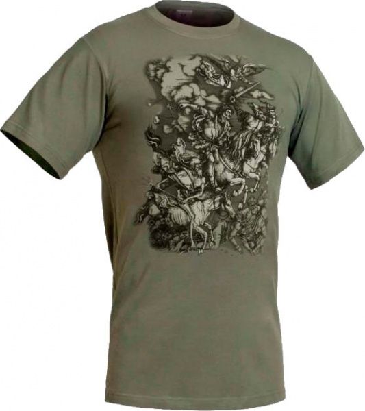 Футболка P1G Четыре всадника Апокалипсиса UA281-29891-OD-FH [1270] Olive Drab S р. S [1270] Olive Drab 