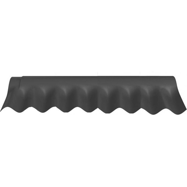 Гребінь волокнистоцементний IFCEM КС-2 1130х385 мм графіт