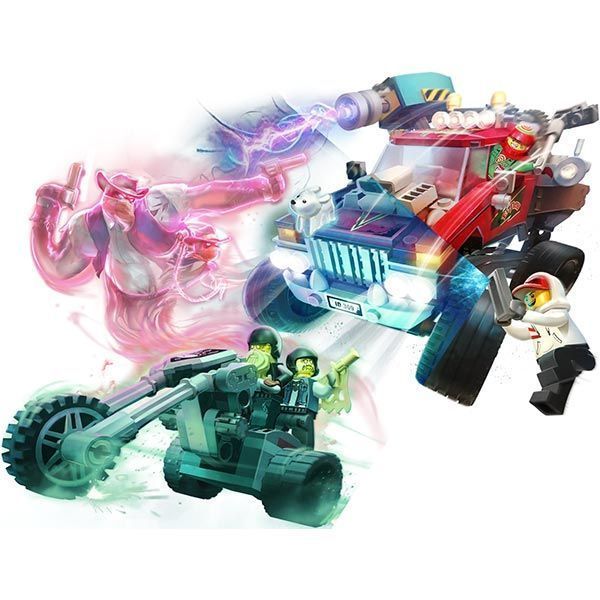 Конструктор Lego Hidden Side Каскадерский грузовик Эль Фуэго 70421